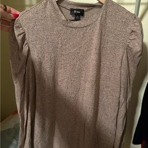 Bwear Heathered Long Sleeve Top